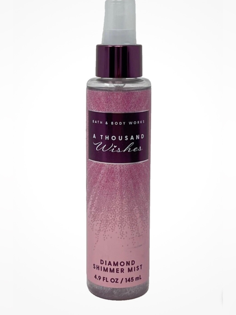 Bath & Body Works A Thousand Wishes Diamond Shimmer Mist — Pink